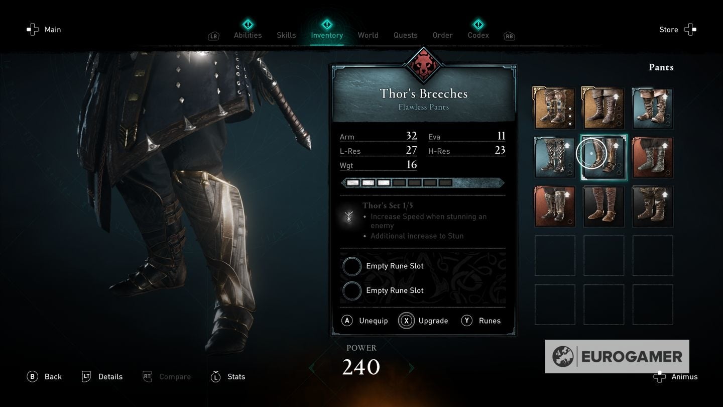 Assassin's Creed Valhalla Thor gear locations How to get Thor's